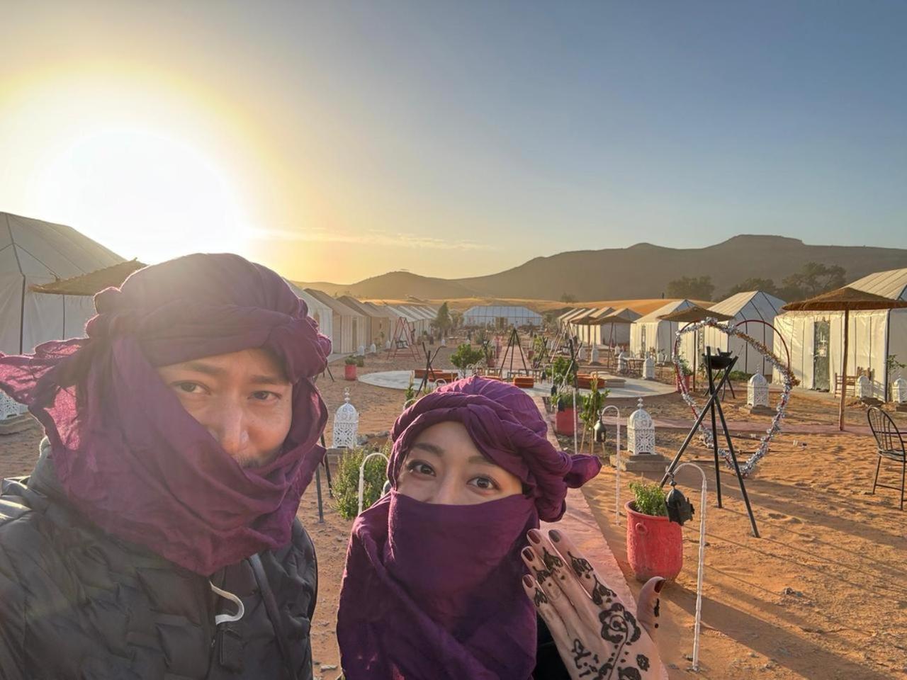 Abdo Luxury Camp With Heating Hotel Merzouga Exterior foto