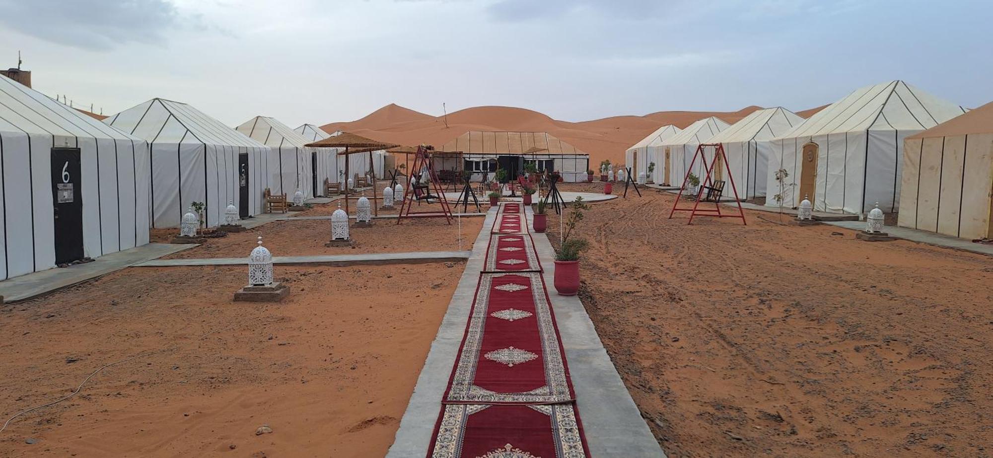 Abdo Luxury Camp With Heating Hotel Merzouga Exterior foto